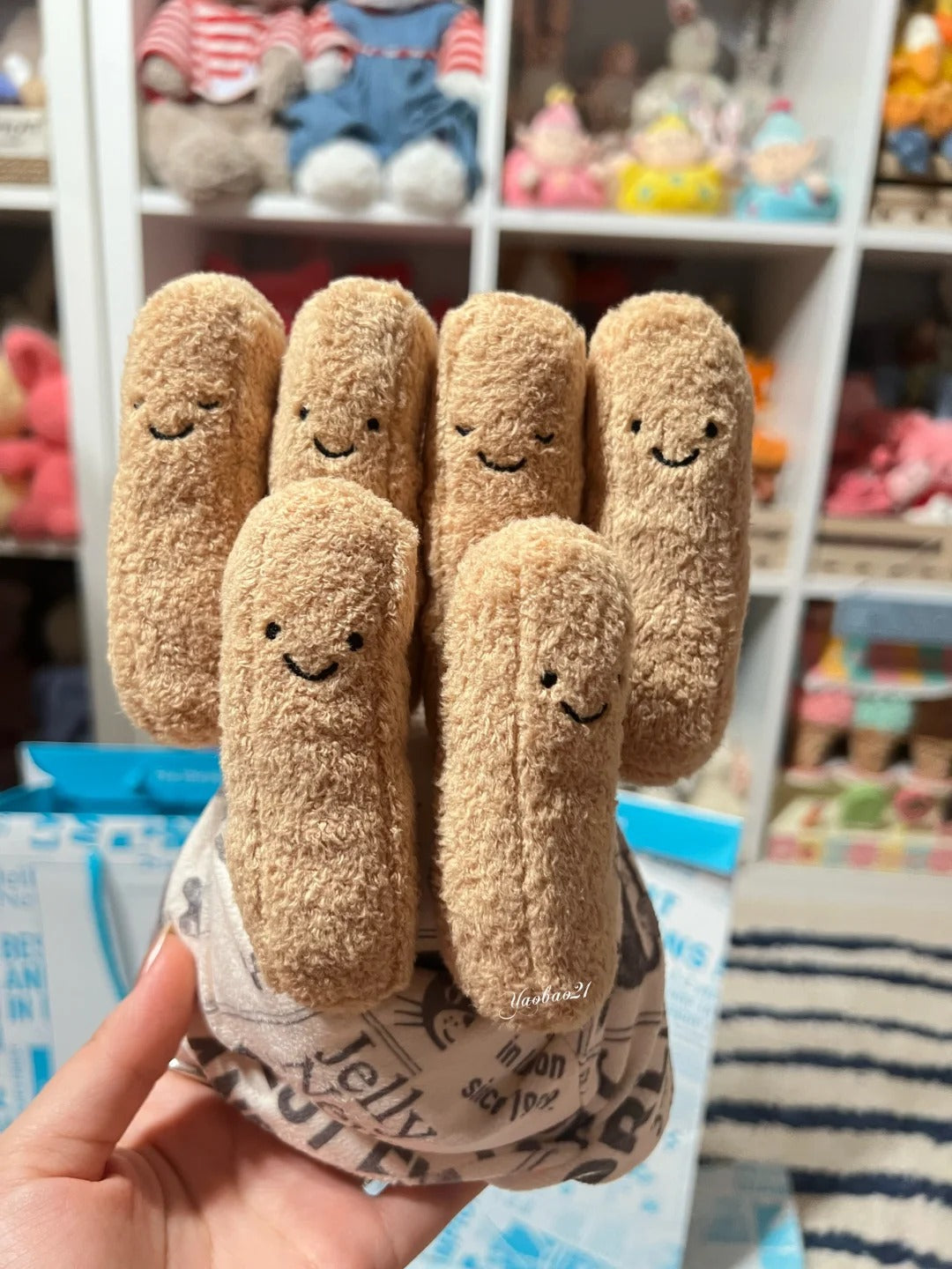 Fuzzy French Fries Plushie
