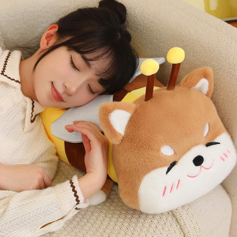 Bee Shiba Inu Dog Plush