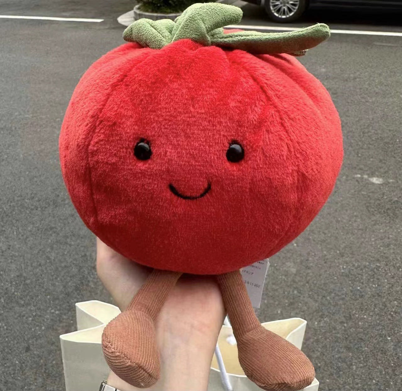 Cute Tomato Stuffed Plushie
