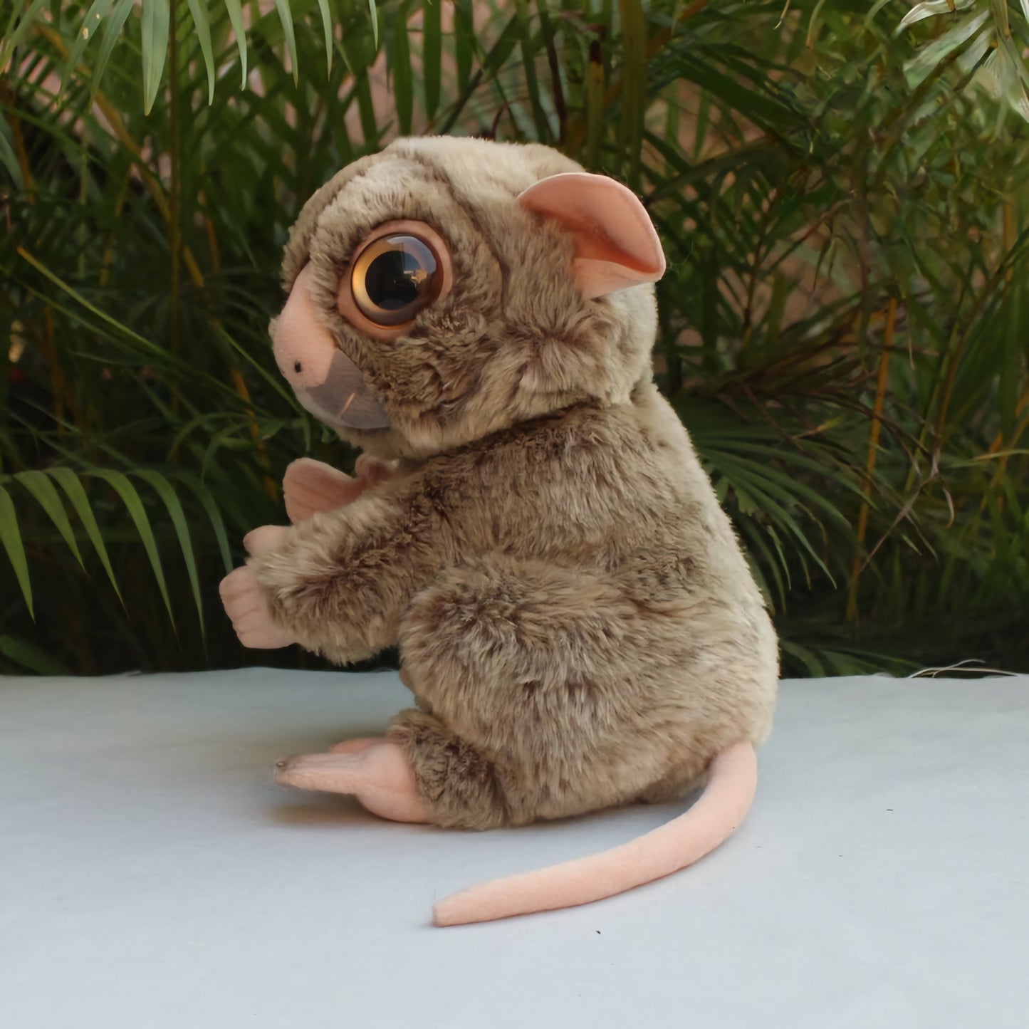 Realistic Fluffy Slender Loris Monkey Plush