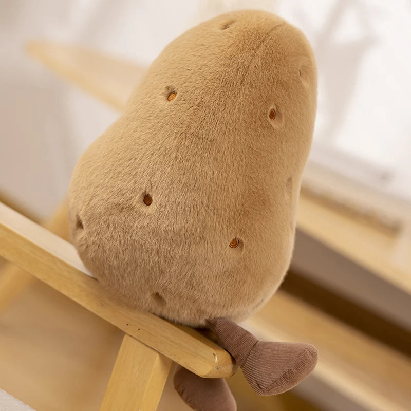 Cute Fluffy Potato Plush