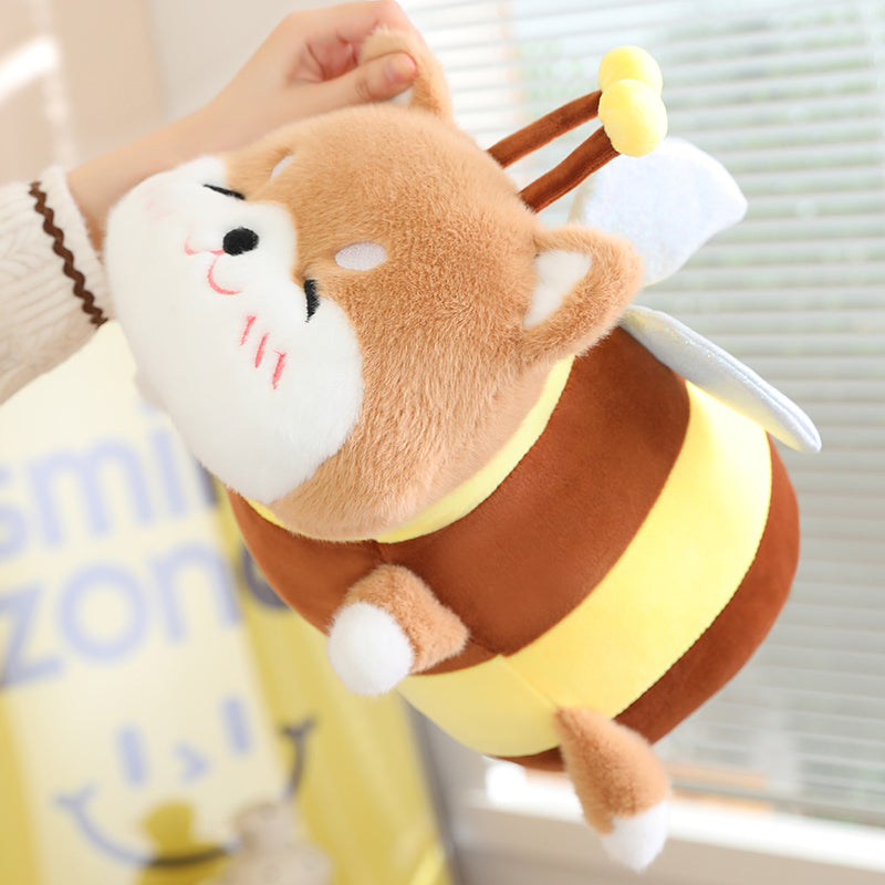 Bee Shiba Inu Dog Plush