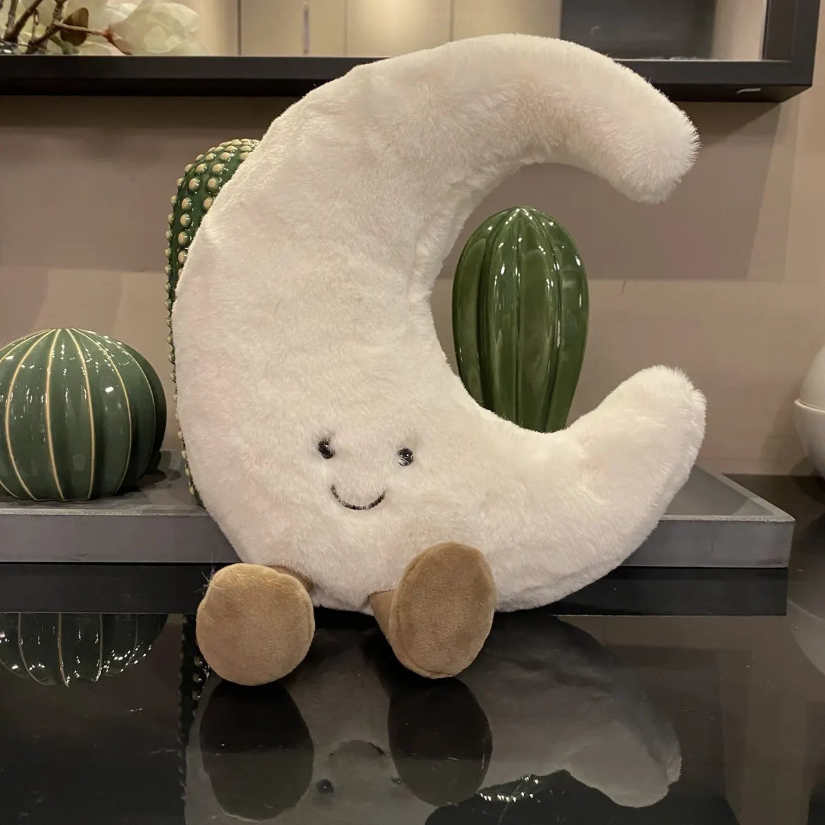 Fluffy Moon Plushie