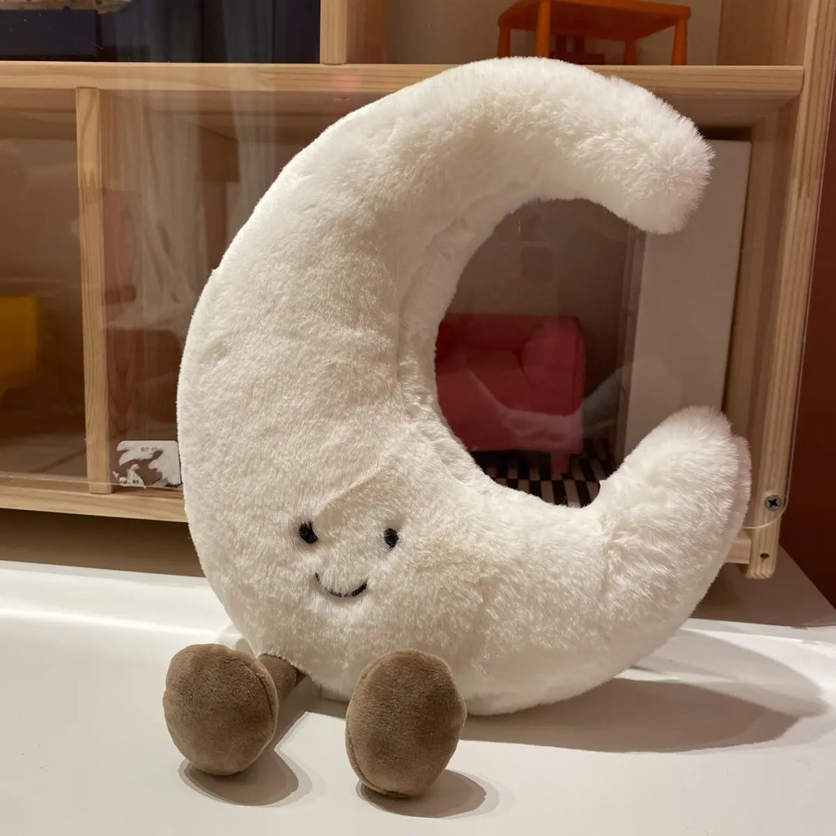 Fluffy Moon Plushie