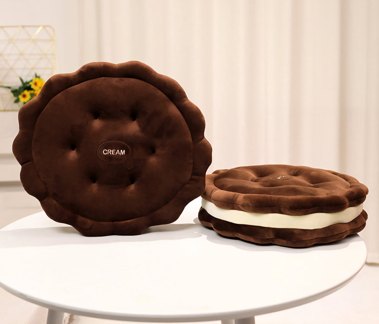 Cookie Cream Pillow Plush
