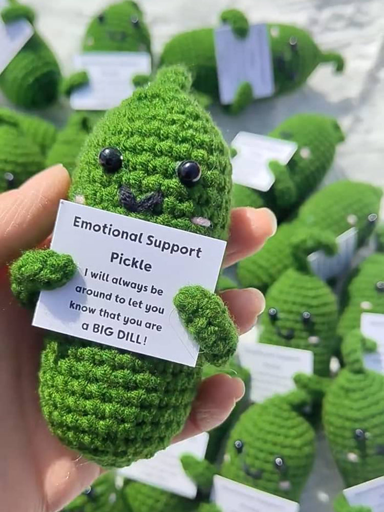 Emotional Support Pickle Plush