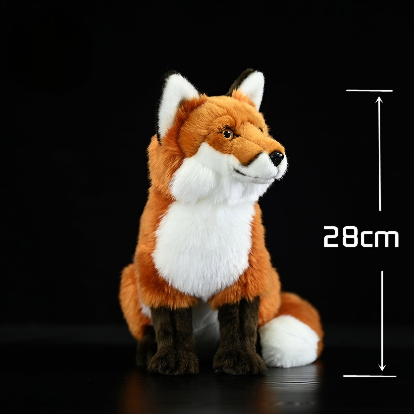 Realistic Red Fox Plush