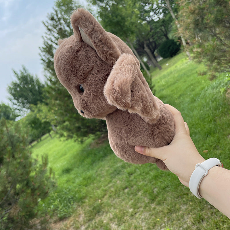 Fuzzy Brown Bat Plush