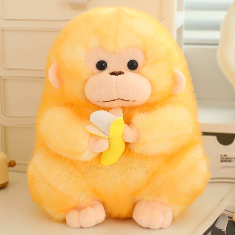 Yellow Monkey Banana Plush