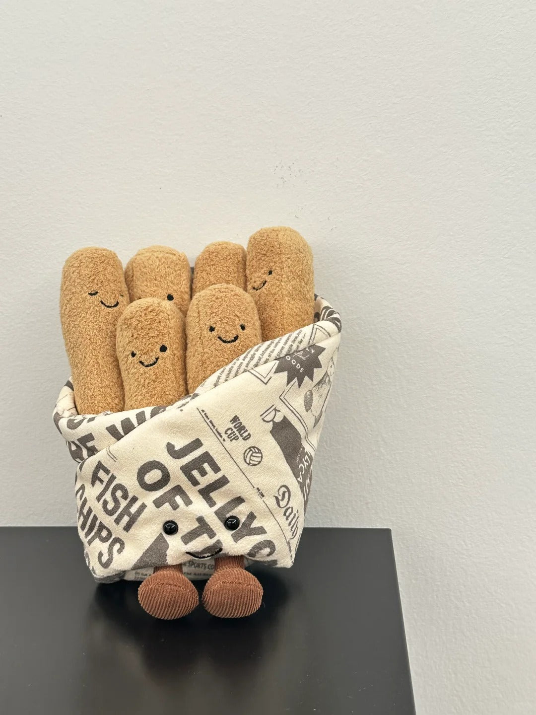 Fuzzy French Fries Plushie