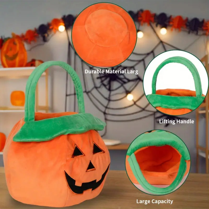 Halloween Pumpkin Bag Plush
