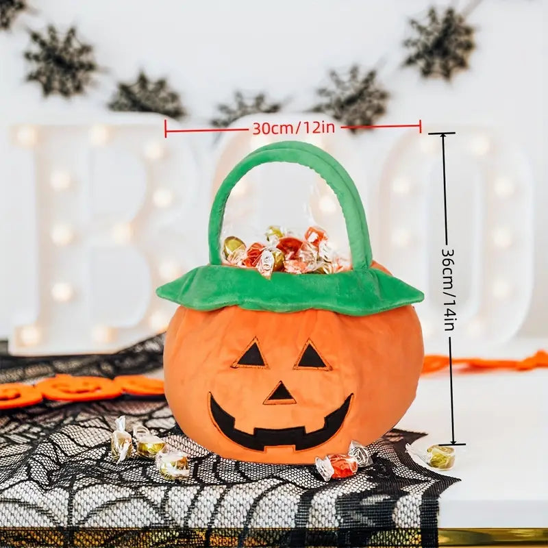 Halloween Pumpkin Bag Plush