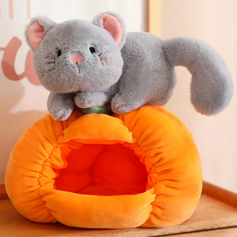 Animal Pumpkin Stuffed Plush
