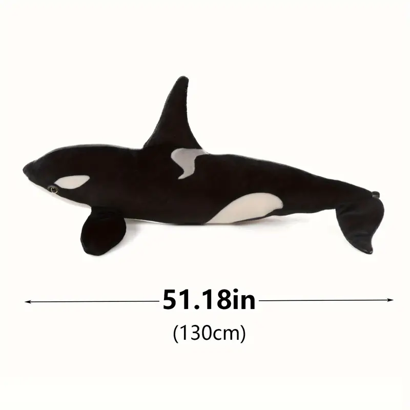 Large Cuddly Orca Plush