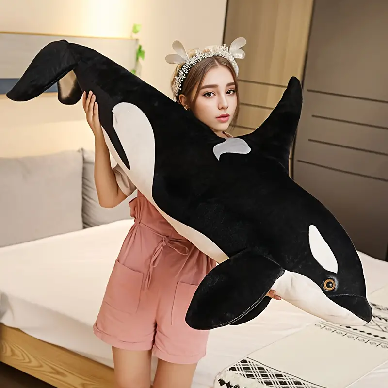Large Cuddly Orca Plush
