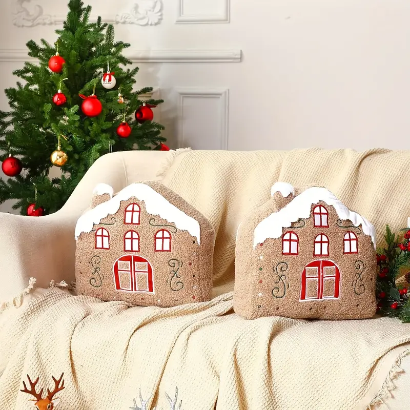 Cute Gingerbread House Plush