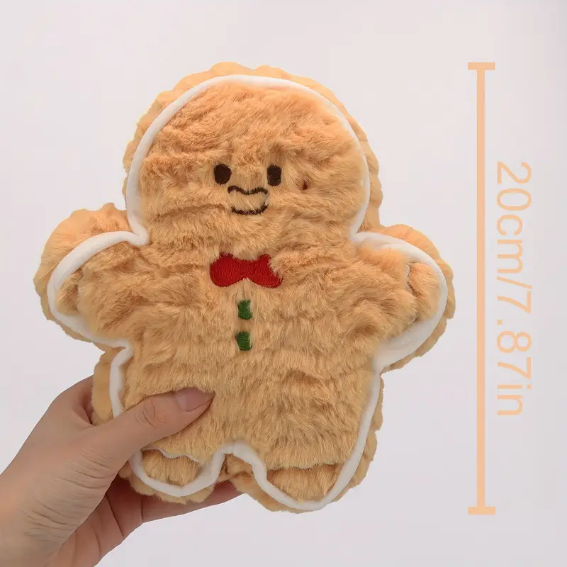 Fuzzy Cuddly Gingerbread Plush