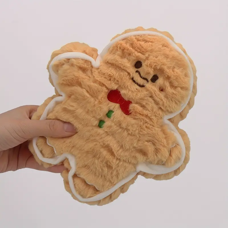 Fuzzy Cuddly Gingerbread Plush