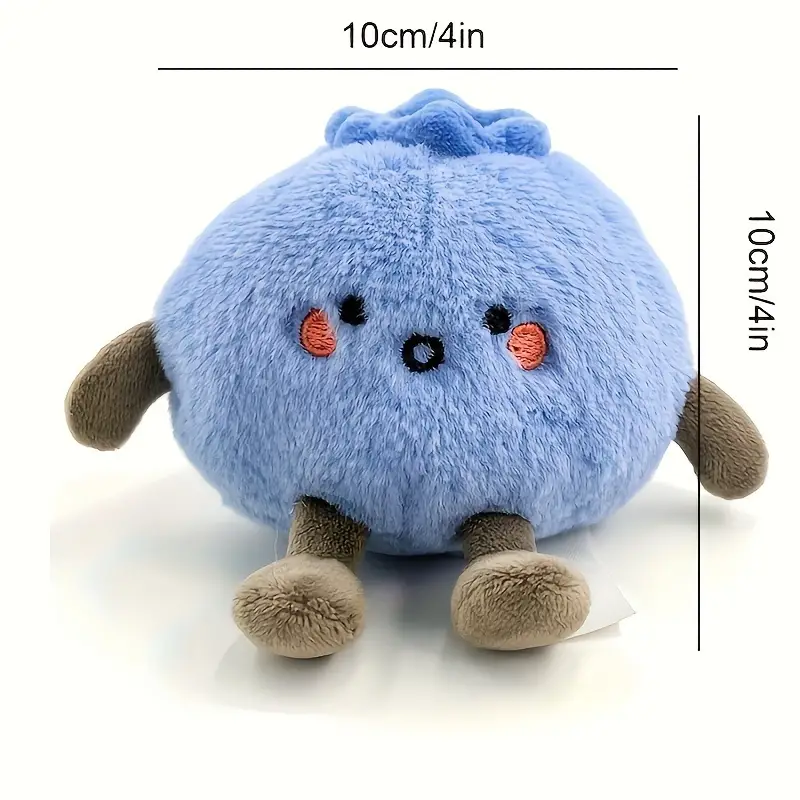 Fuzzy Blueberry Plush