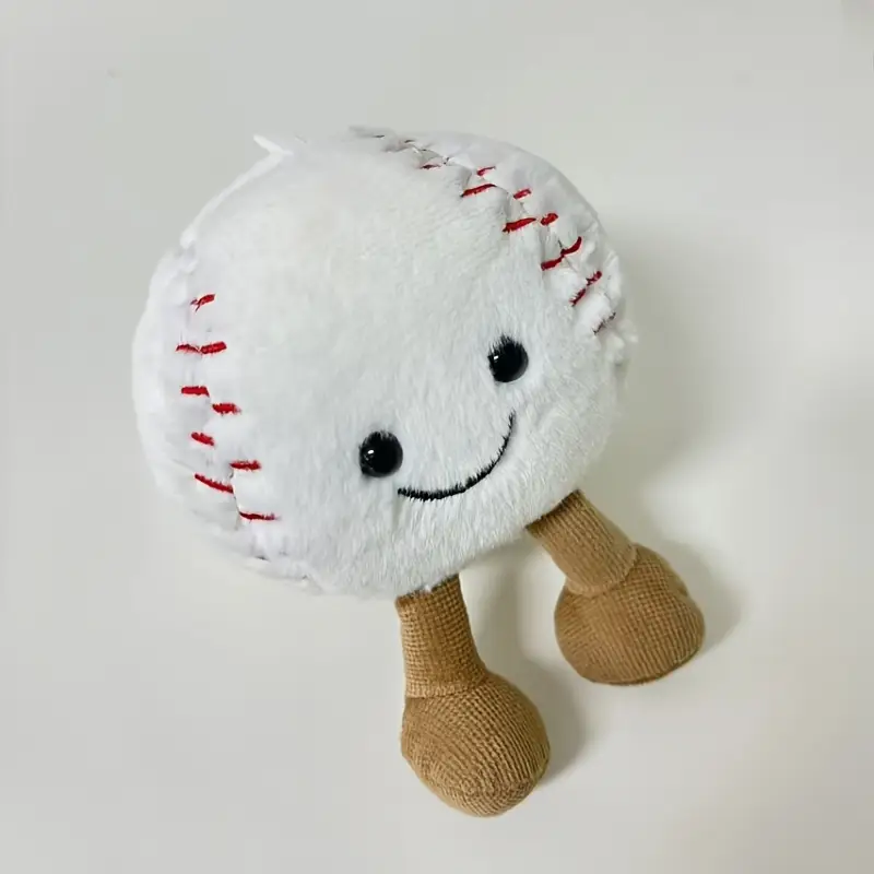 Cute Happy Baseball Ball Plush