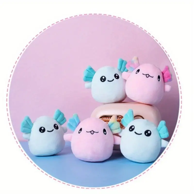 Axolotl Plushies Stuffed Bag