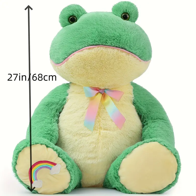 Cuddly Giant Frog Plush