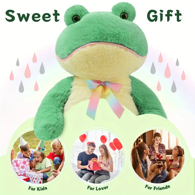 Cuddly Giant Frog Plush