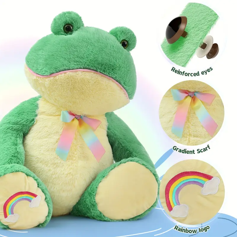 Cuddly Giant Frog Plush