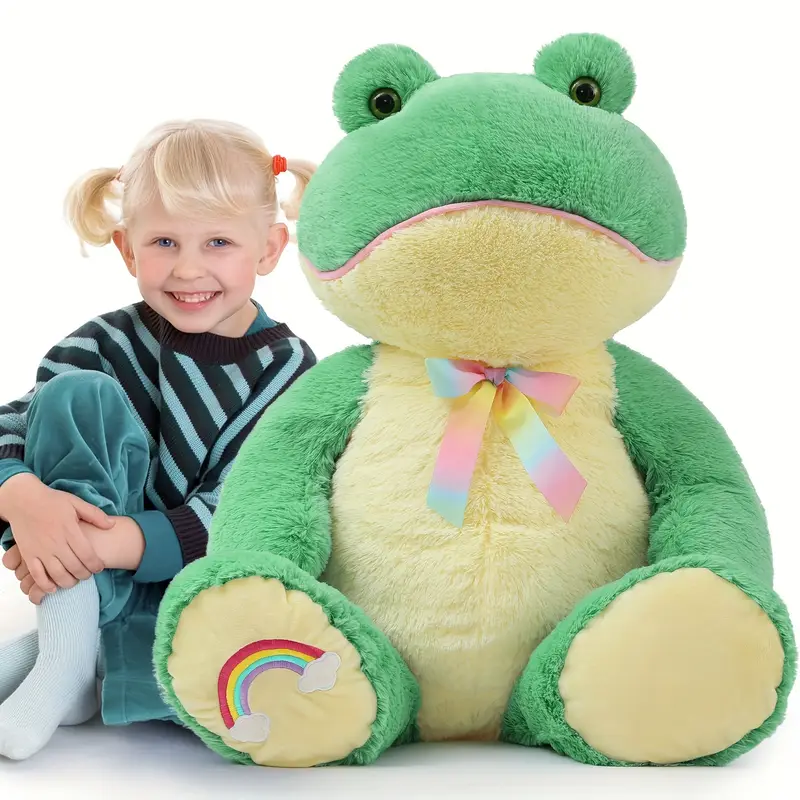 Cuddly Giant Frog Plush