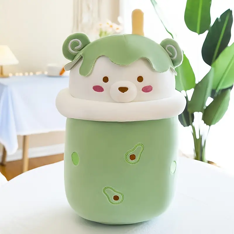 Cute Milk Bubble Tea Plush