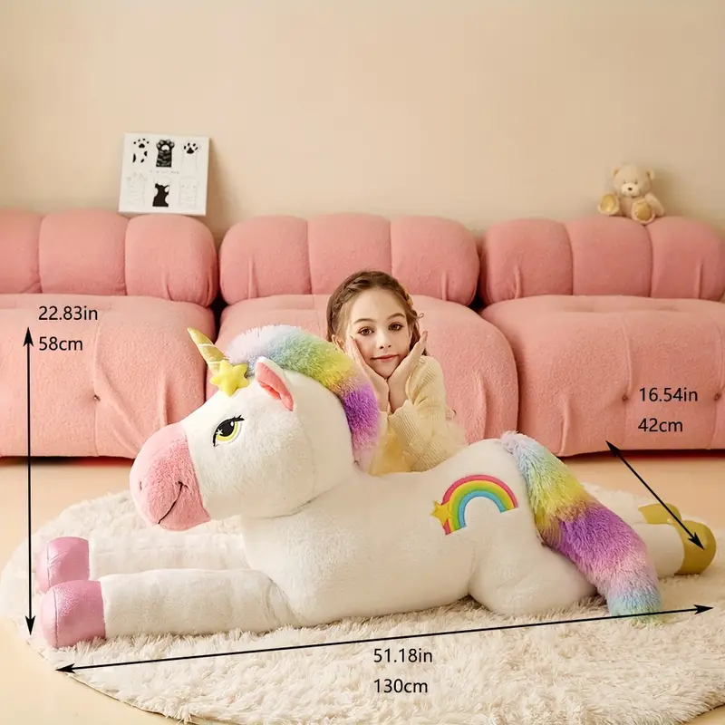 Cuddly Giant Unicorn Plush