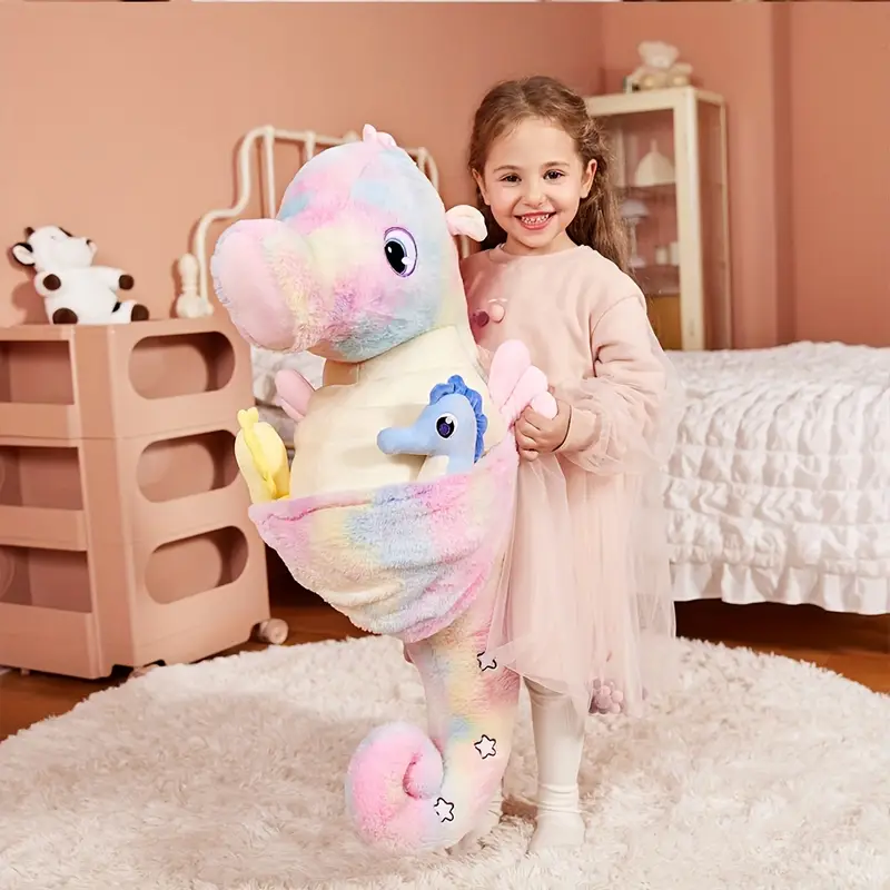 Cuddly Stuffed Seahorse Plush