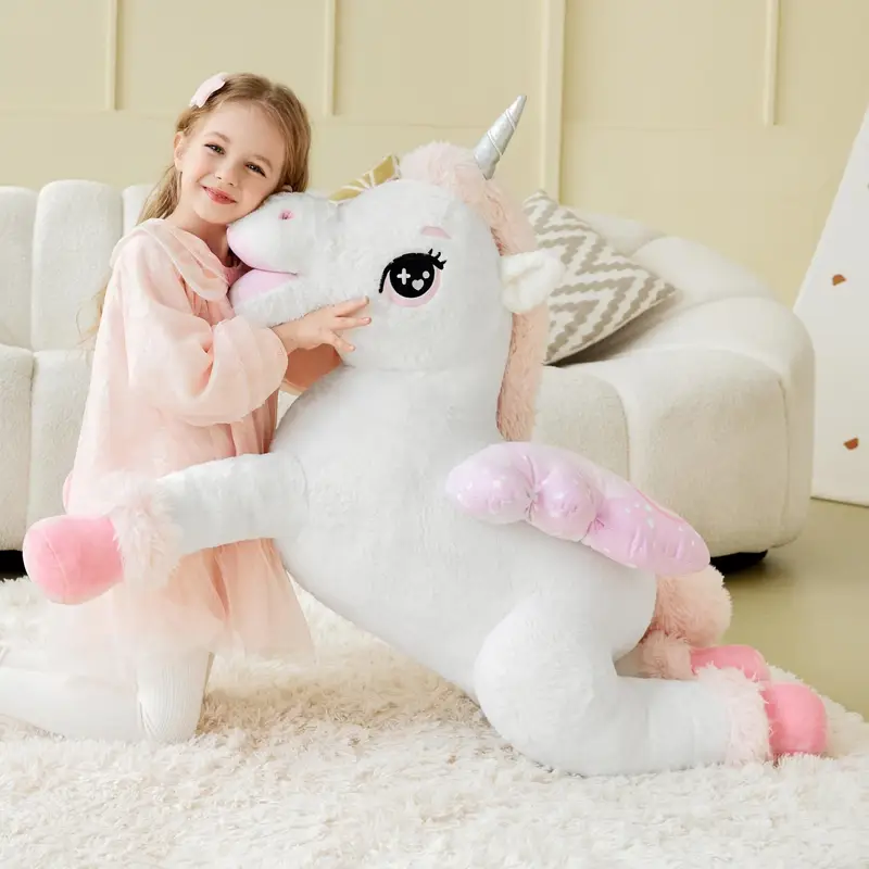 Winged Fluffy Unicorn Plush