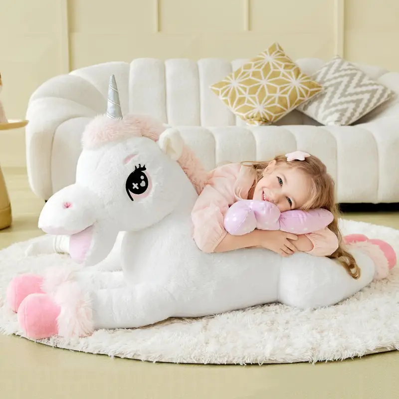 Winged Fluffy Unicorn Plush