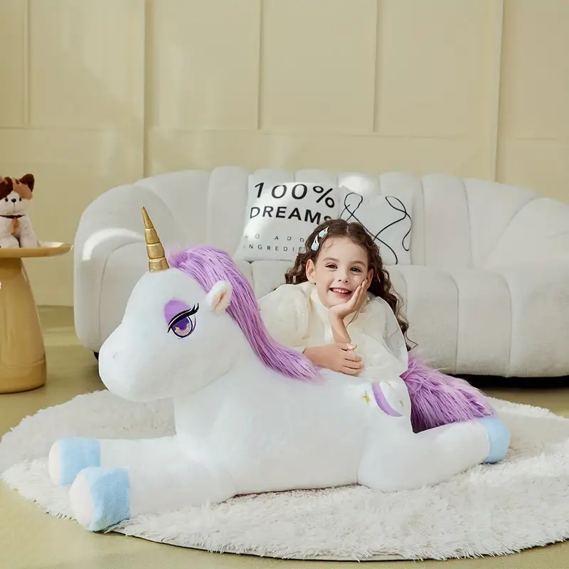 Jumbo unicorn plush cheap