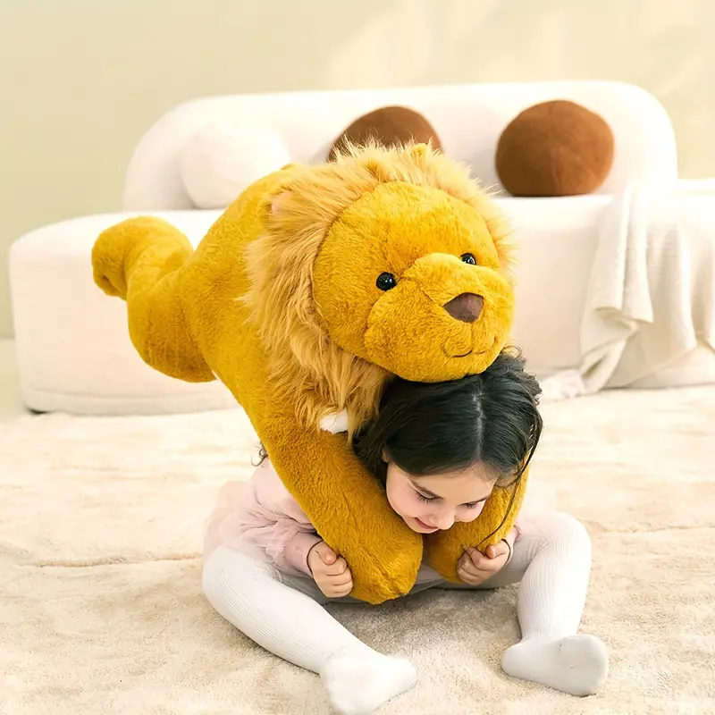 Cuddly Giant Lion Plush