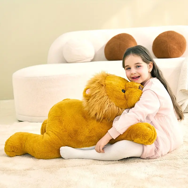 Cuddly Giant Lion Plush
