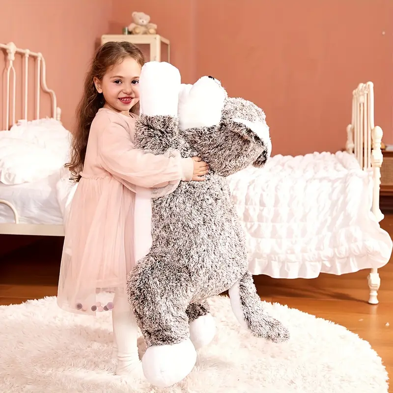 Fluffy Wolf Plush