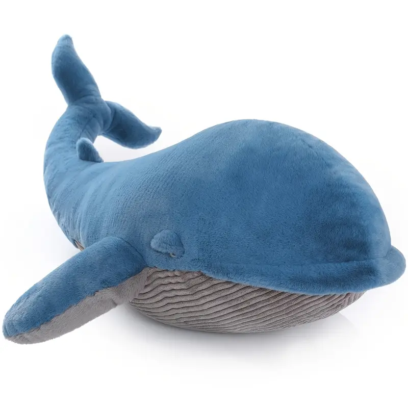 Cozy Blue Whale Plush