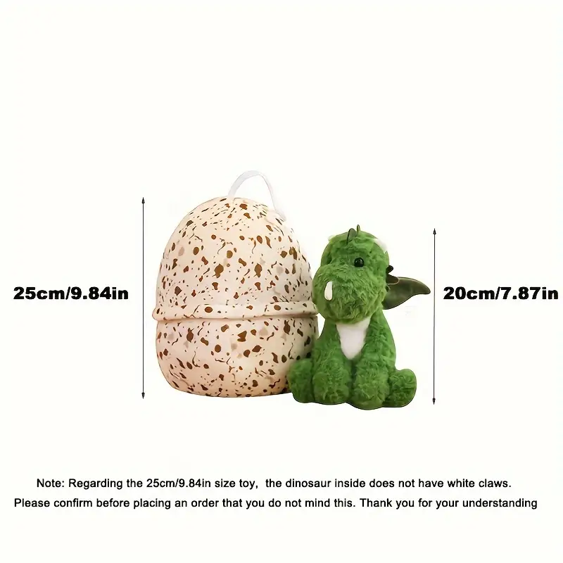 Baby Dragon Hatch Egg Plushie