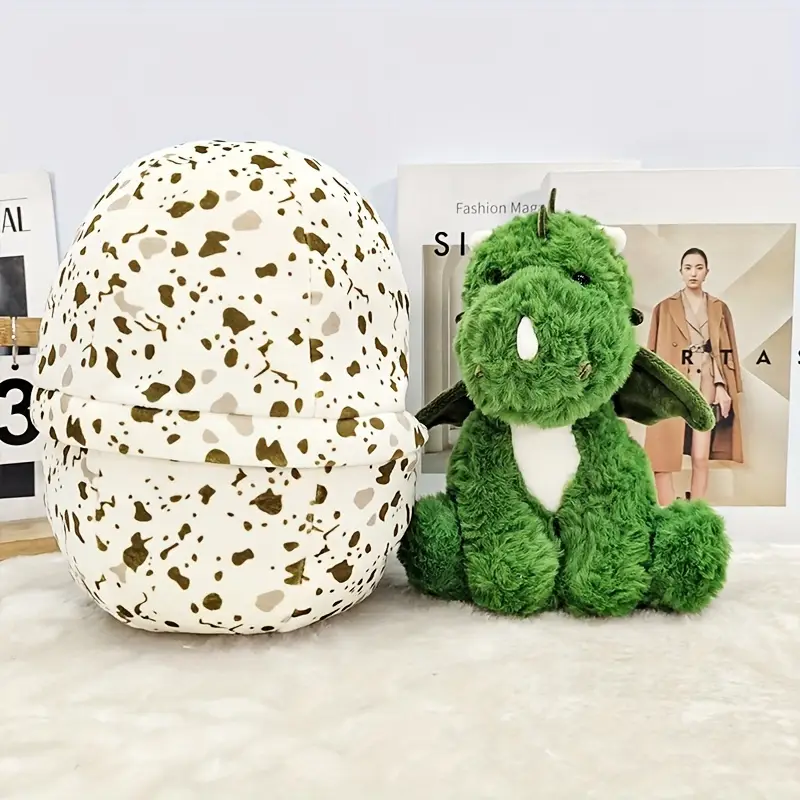 Baby Dragon Hatch Egg Plushie