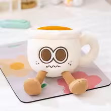 Dizzy Coffee Cup Plush