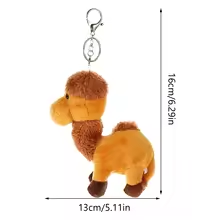 Cute Dromedary Keychain Plush