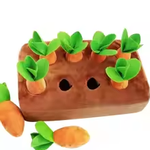 Carrot In The Soil Plush Toy