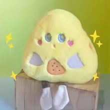 Kawaii Cheese Triangle Plush