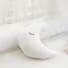Sleepy Half Moon Pillow Plush
