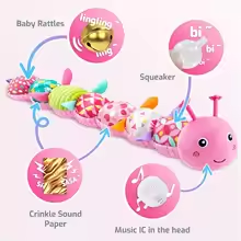 Baby Musical Caterpillar Plush