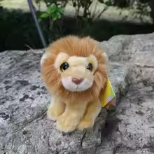 Kawaii Fuzzy Lion Plush