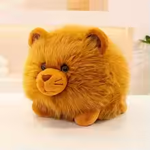 Fat Fluffy Lion Plush
