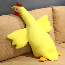Big Yellow Chicken Plush
